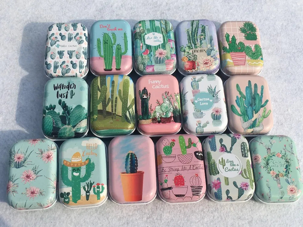 Colorful Mini Tin Storage Box