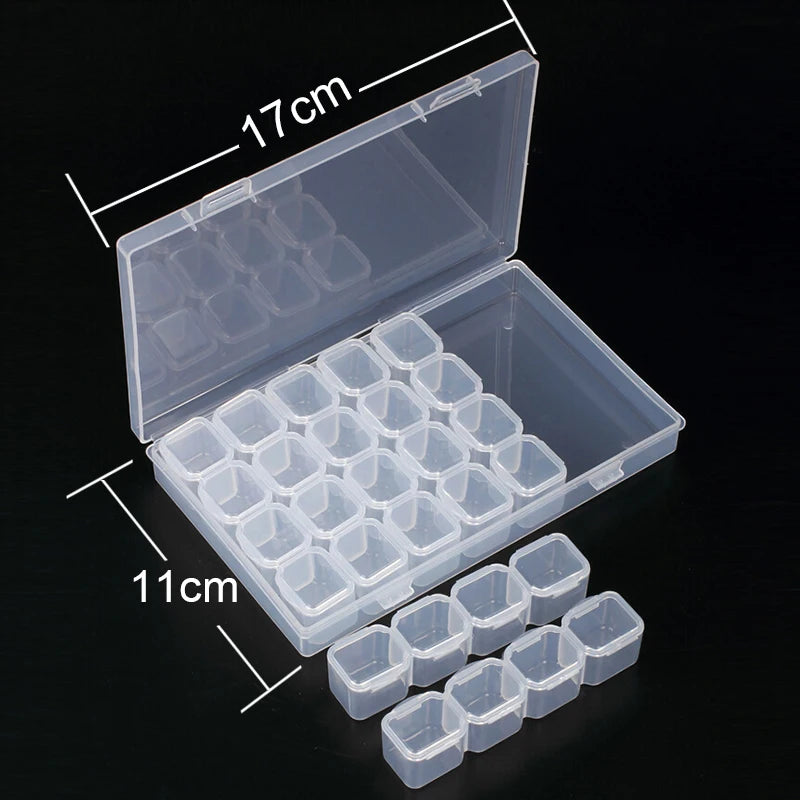 28 Slots Diamond Painting Accessory Case