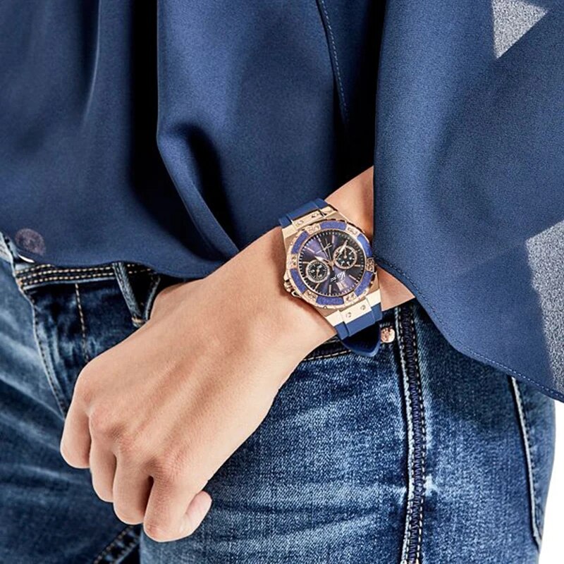 Relojes de lujo para mujer con diamantes de moda