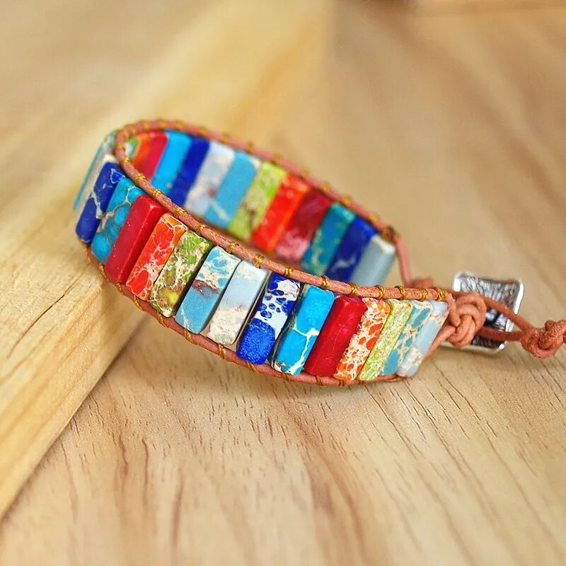 Natural Stone Handmade Chakra Bracelet