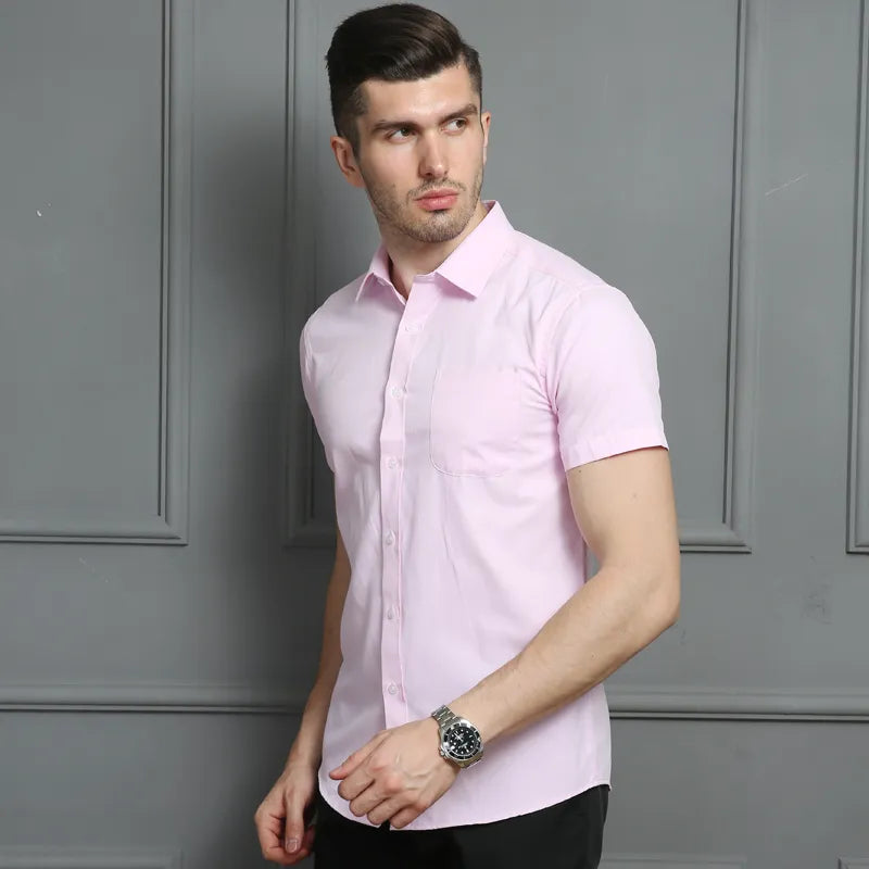 Casual  Short Sleeved Shirt