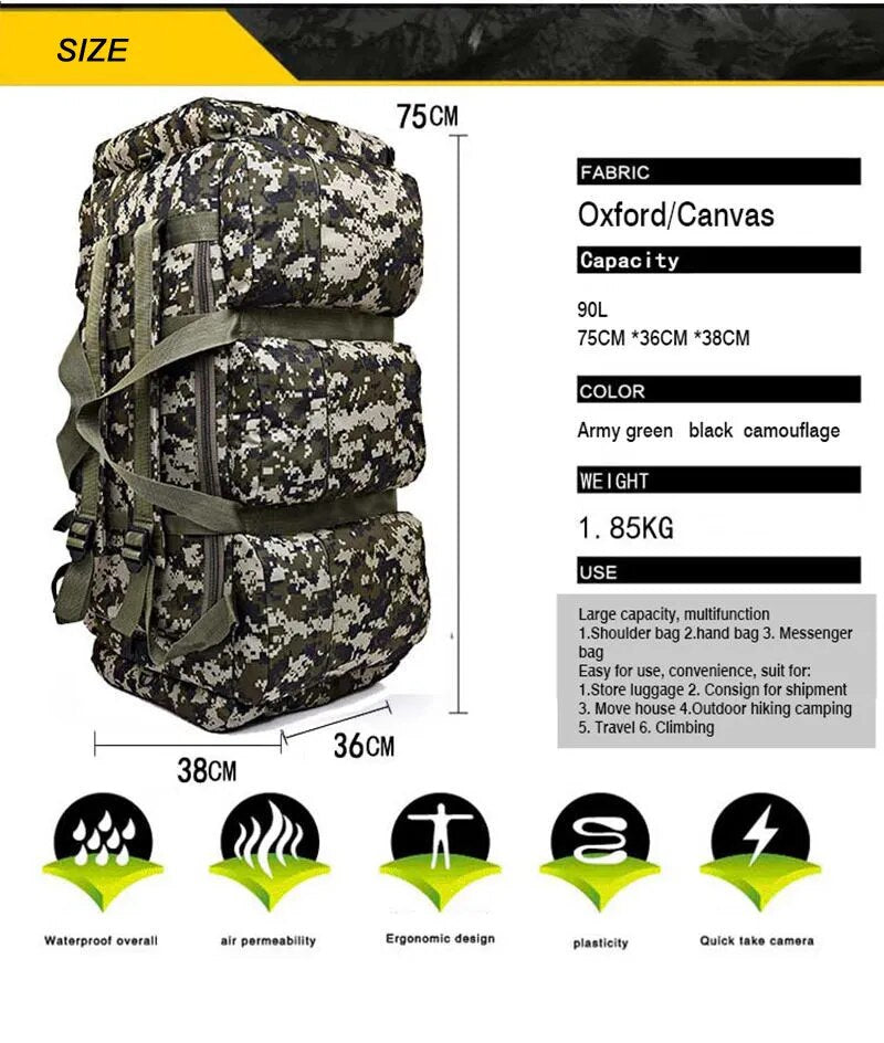 Men's Travel Bags Waterproof  Weekend