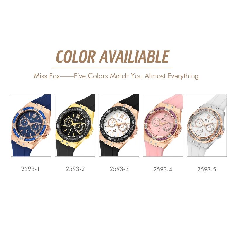 Relojes de lujo para mujer con diamantes de moda