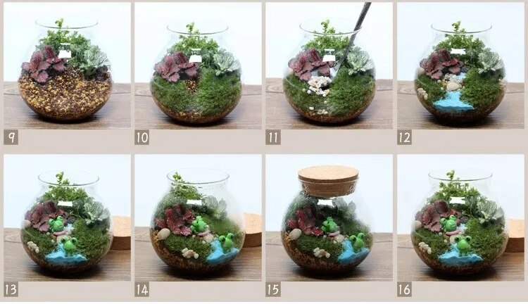 Anime-Miniaturen für Feengärten