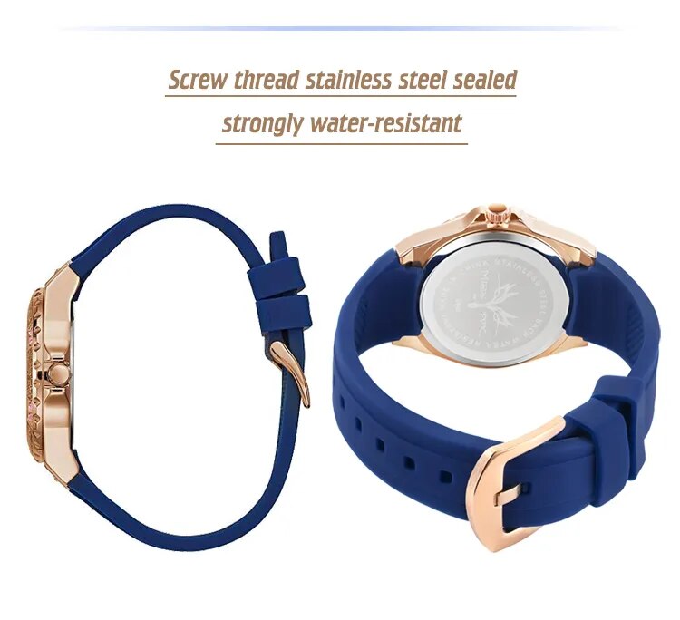 Relojes de lujo para mujer con diamantes de moda
