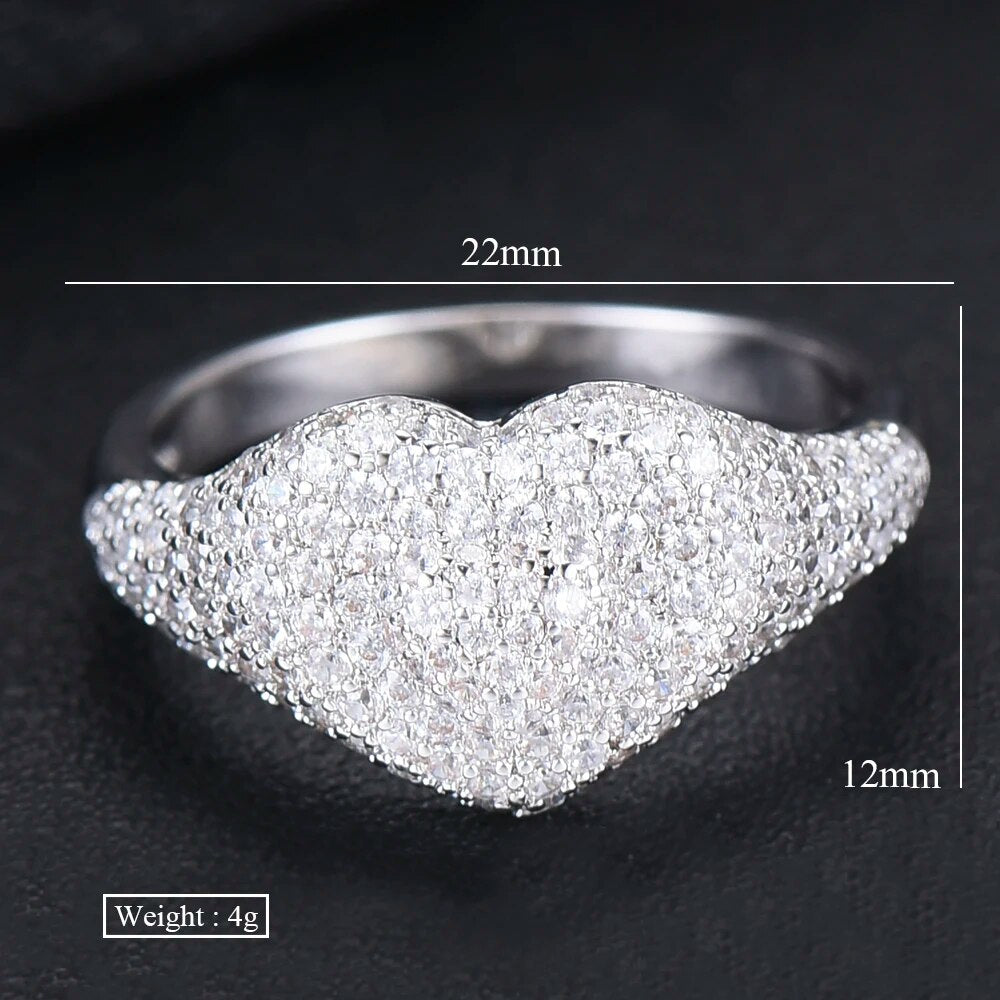 Zircon Stackable Chic Ring