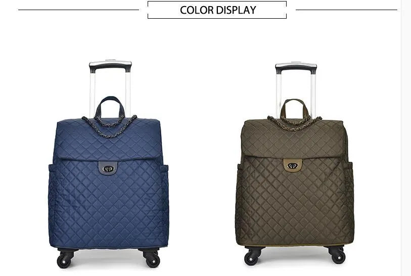 carry on Luggage bag Cabin travel Trolley