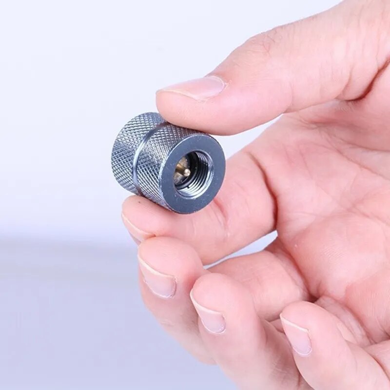 Outdoor Camping Butane Stove Gas Refill Adapter