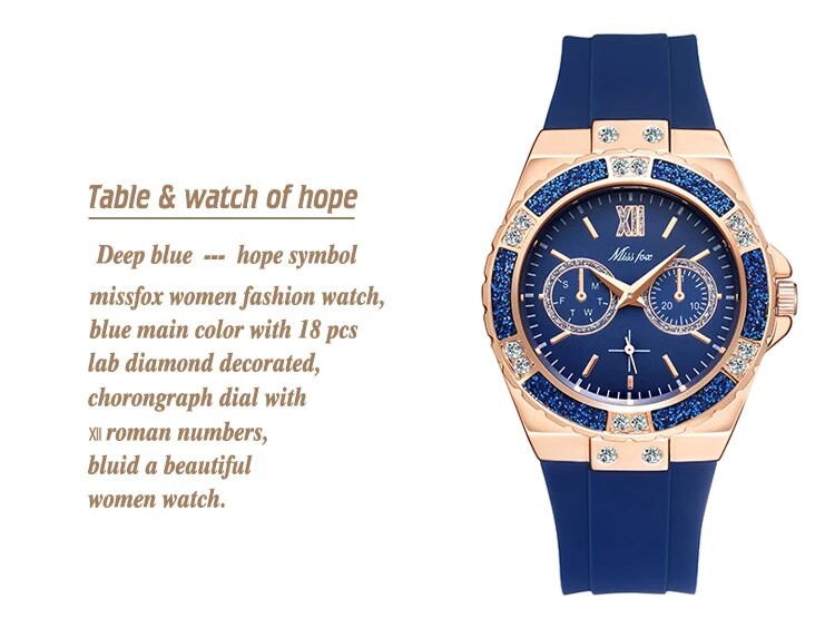 Relojes de lujo para mujer con diamantes de moda