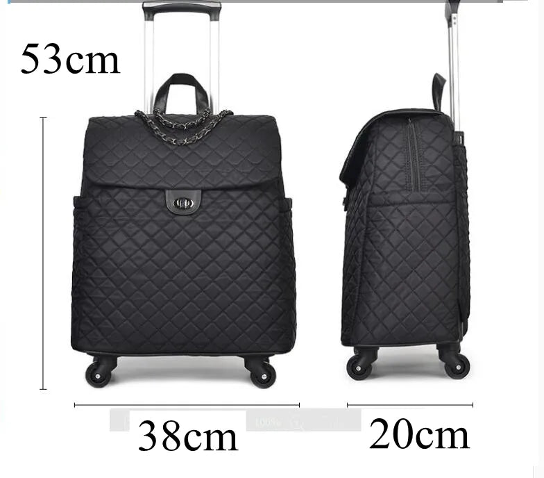 carry on Luggage bag Cabin travel Trolley