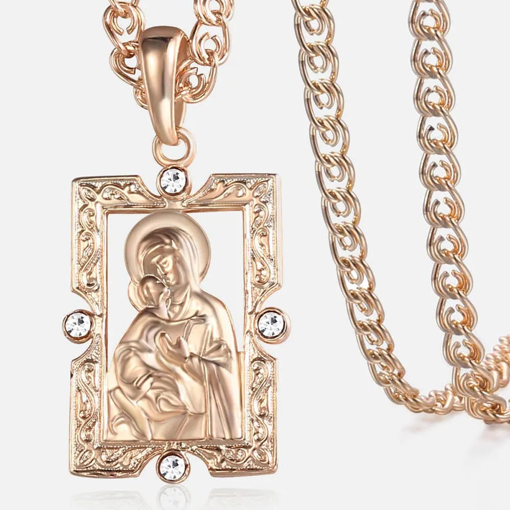 Women Men  Rose Gold  Necklace Fashion Jewelry