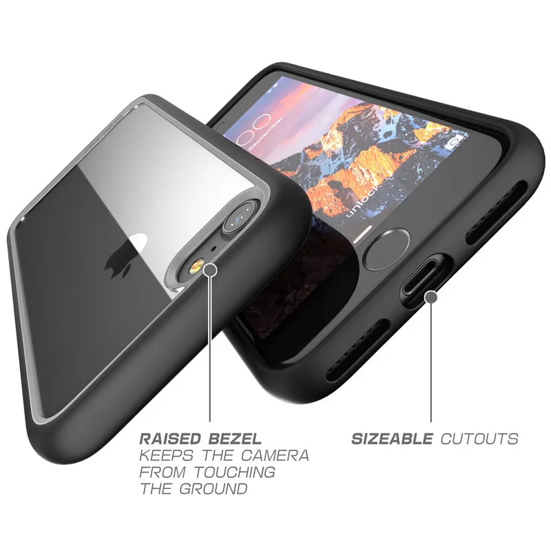 Premium Hybrid Protective Clear Back Case