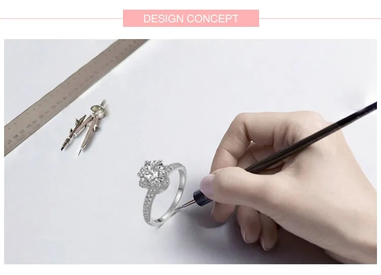 Sterling Silver Engagement Rings