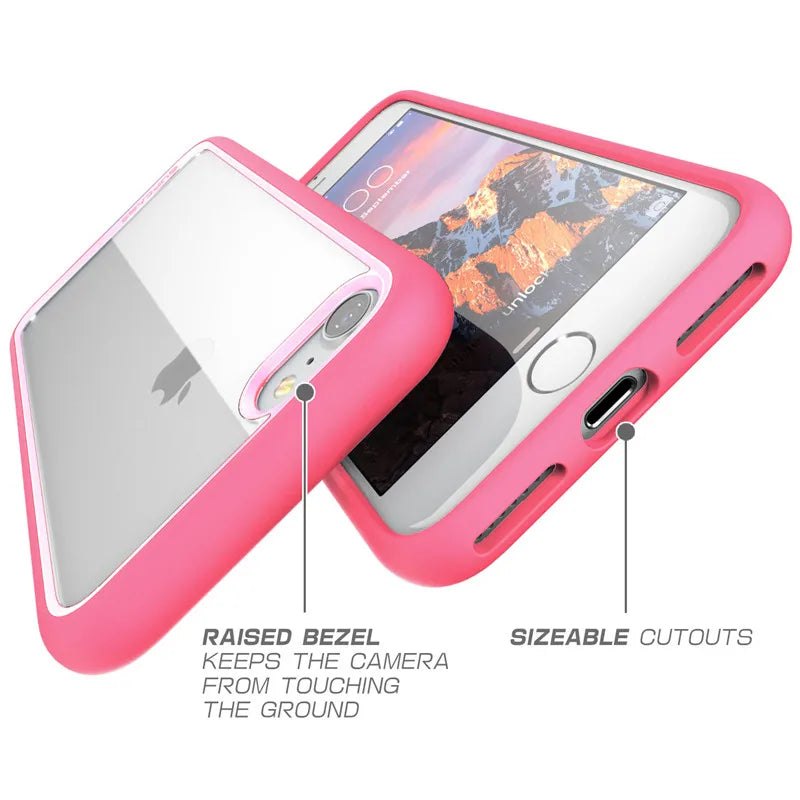 Premium Hybrid Protective Clear Back Case