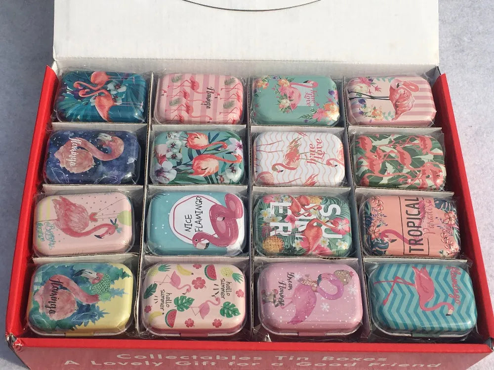 Colorful Mini Tin Storage Box