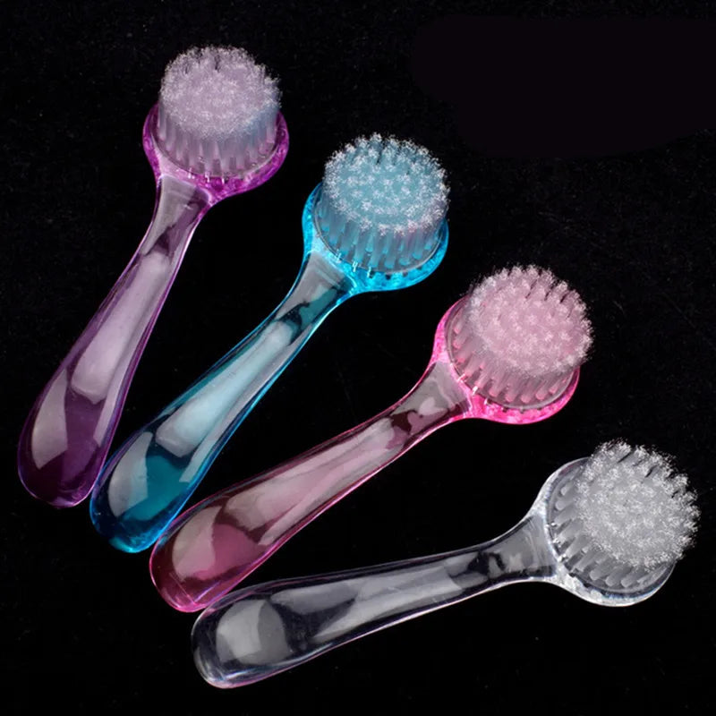 Herramientas de cepillo de limpieza de uñas de plástico de 3/5 piezas