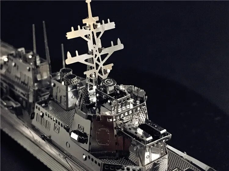 3D Metal Puzzle Burke Class Destroyer Warship