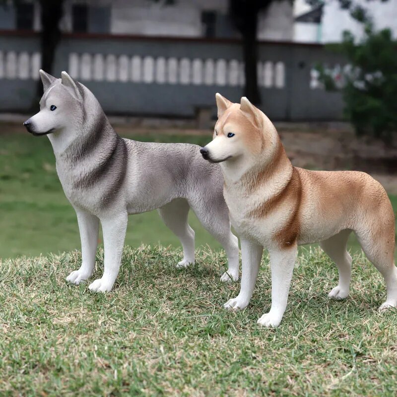 Bullterrier, Rottweiler, Corgi, Shiba Inu, Bully, PVC-Haustiermodelle