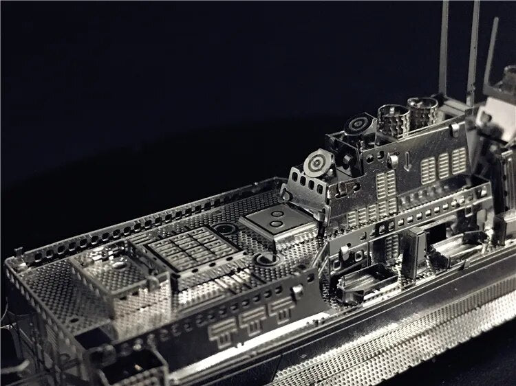 3D Metal Puzzle Burke Class Destroyer Warship