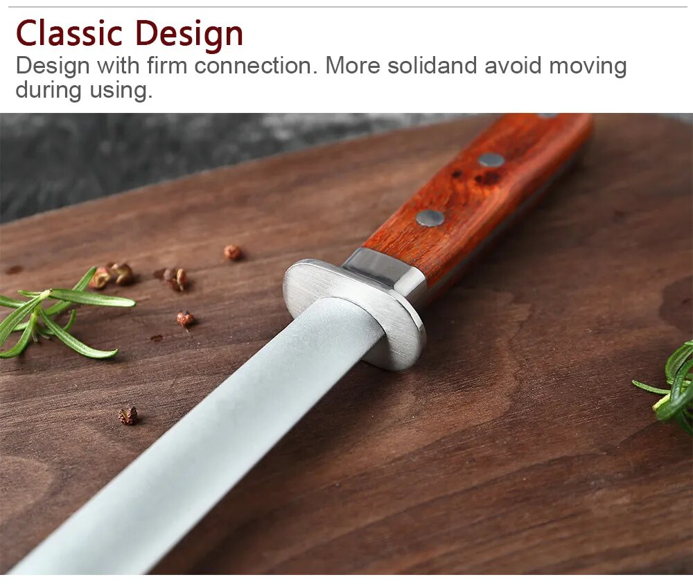Alloy Steel Round Shank Kitchen Knife