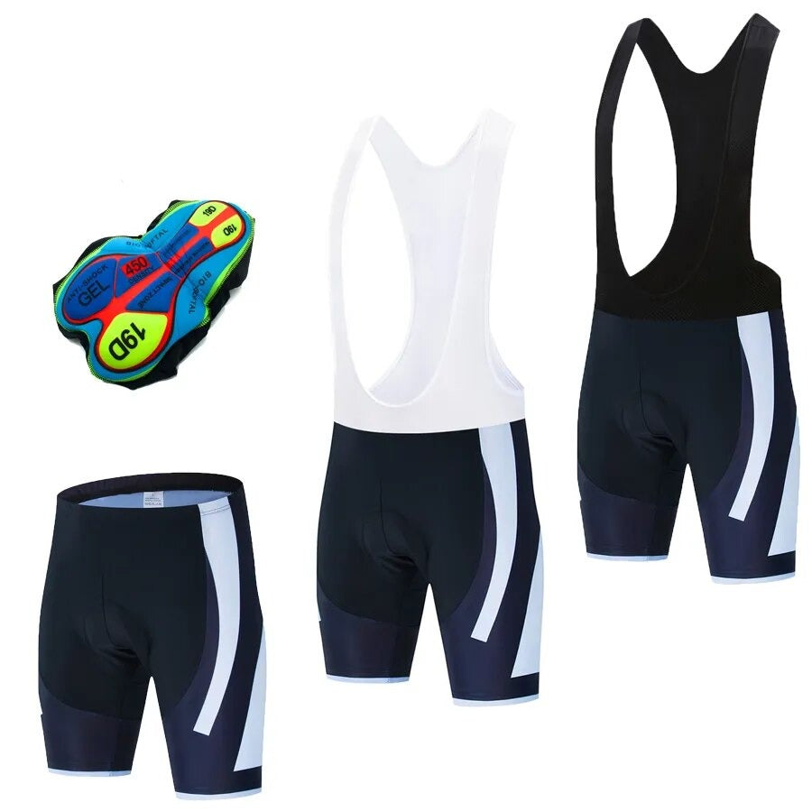 Breathable 19D Gel Padded Men's Bike Shorts