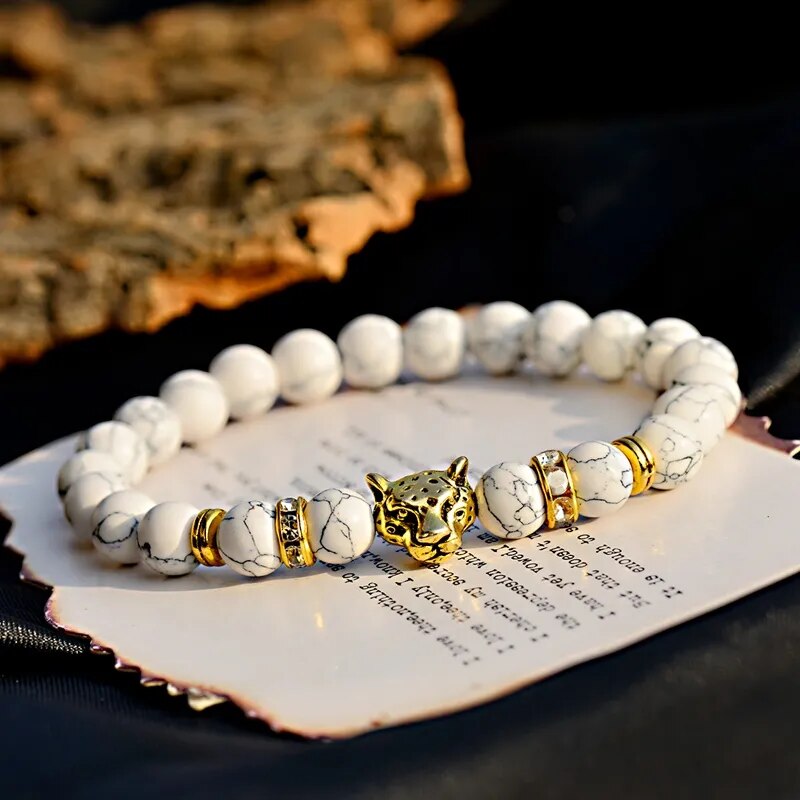 Turquoise Stone Charm Bracele