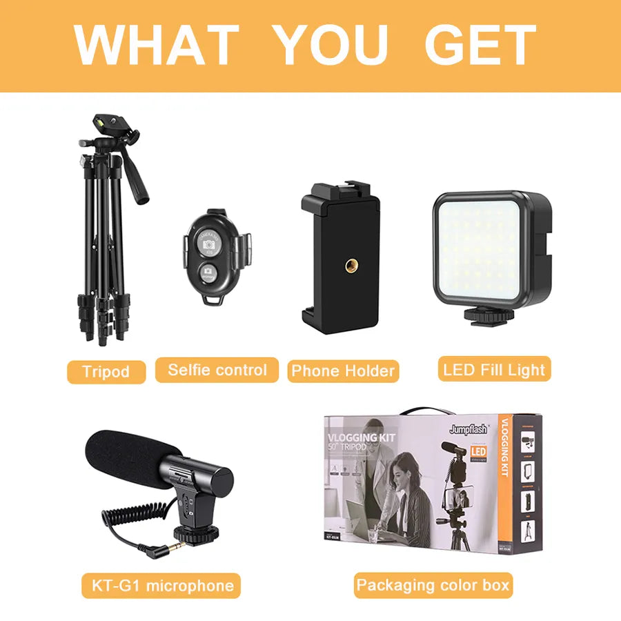 Smartphone Vlogging Kit Dslr Features