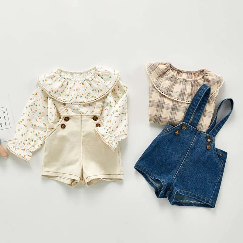 Denim-Overalls für Kinder