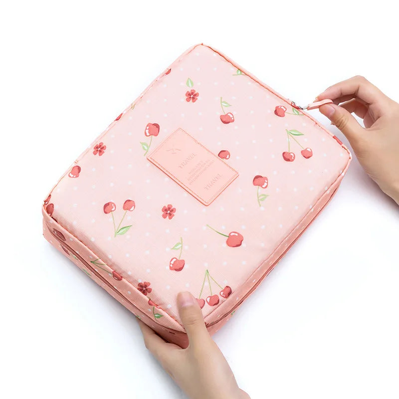 Bolsa de cosméticos de viaje multifunción al aire libre