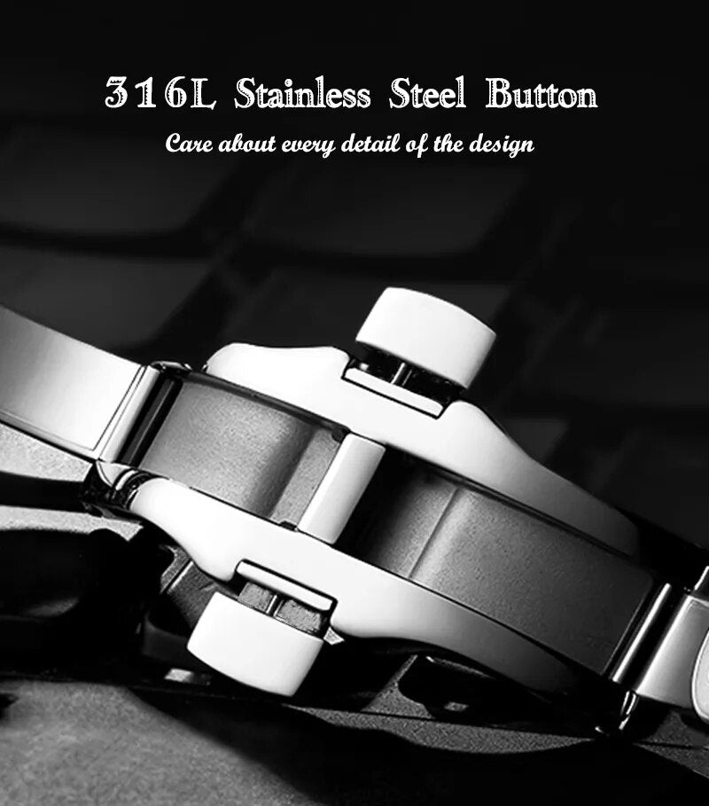 Blingbling Luxury Arabic Numerals Man's Watch