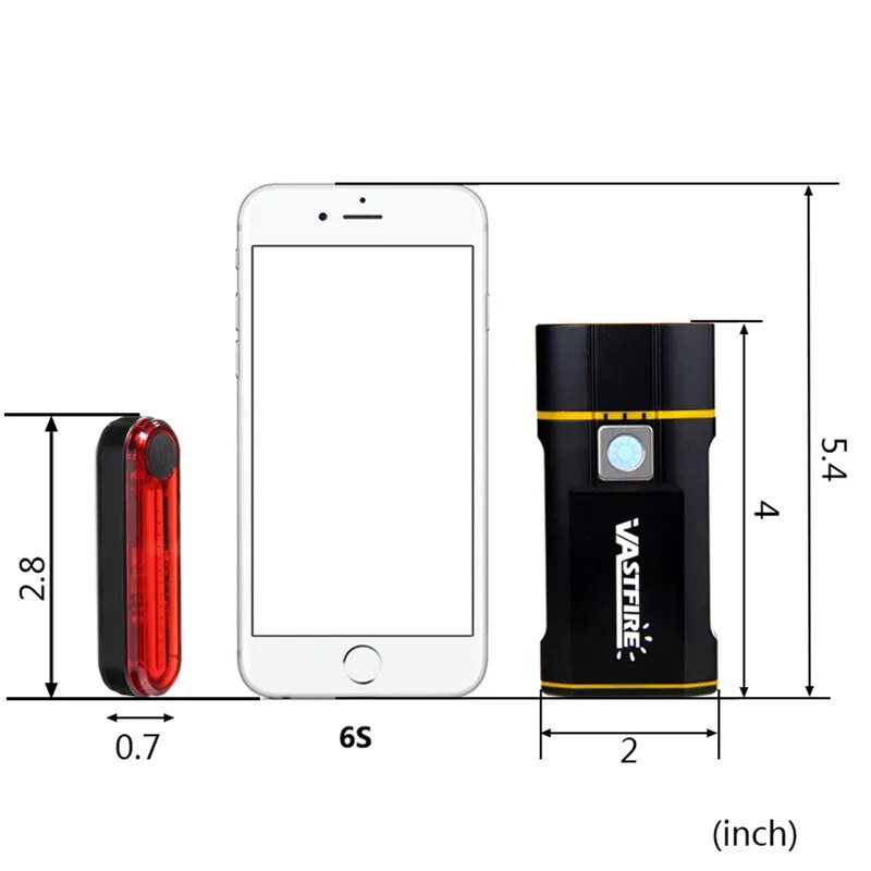 Headlight 2 LED/3 LED/5 LED/8 LED Bike Light