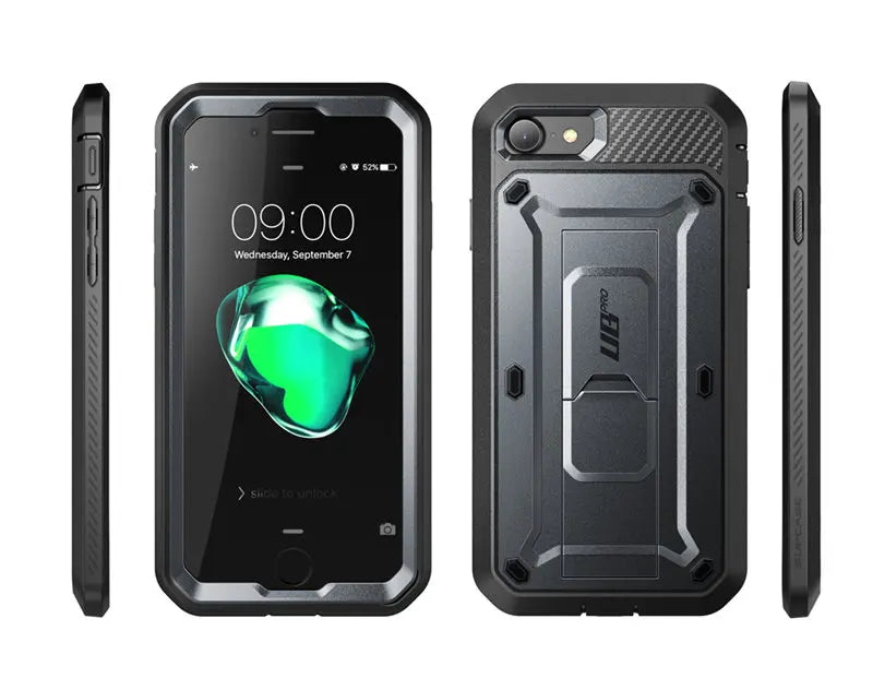 Built-in Screen Protector Holster Cover Case