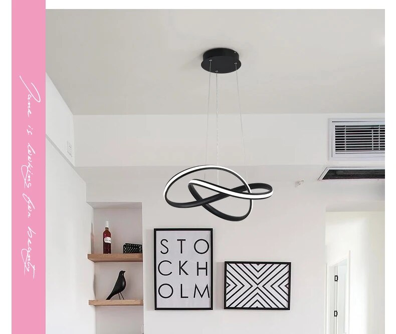 Led Pendant Lights for Stylish Spaces: Remote-Controlled Aluminum