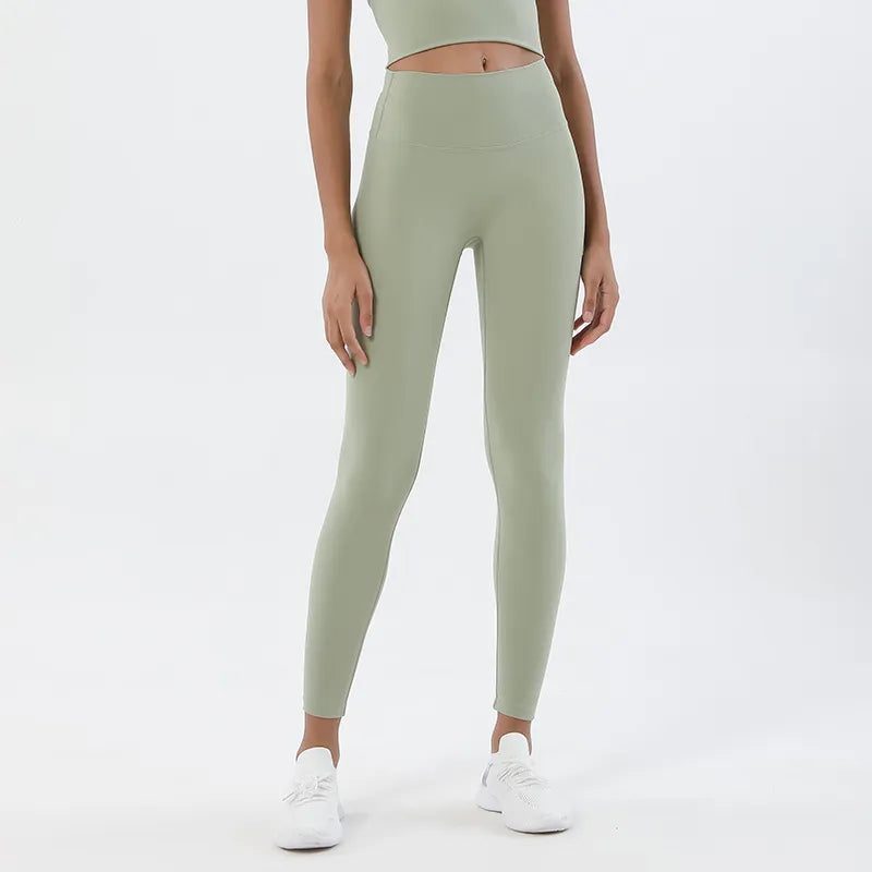 Soft Naked-Feel High Waist Yoga Fitness Pants