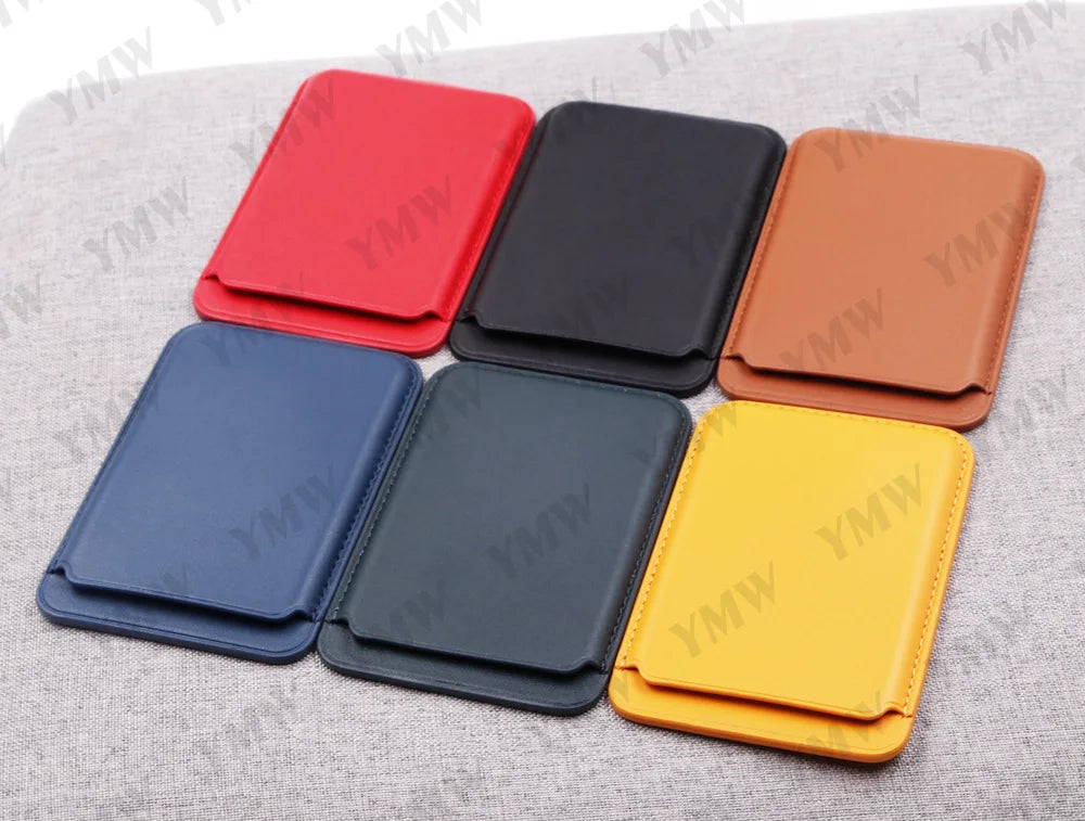 Leather Luxury Business Cow Magnet Phone Cases