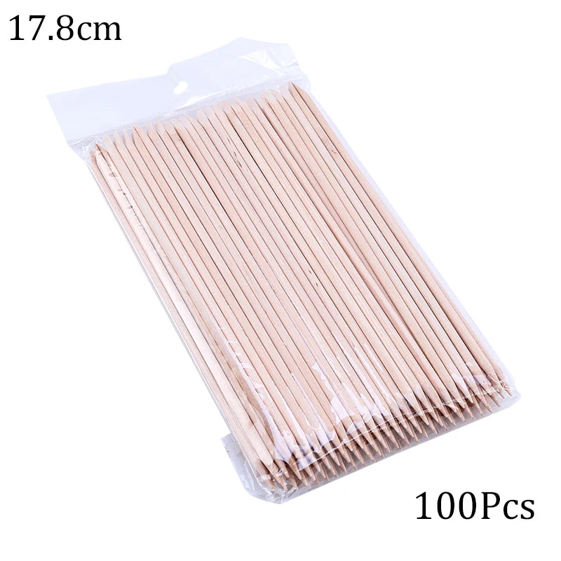 Wooden Cuticle Pusher Remover