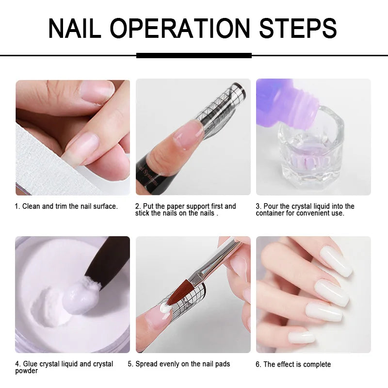 Manicure Liquid Nail Acrylic Powder