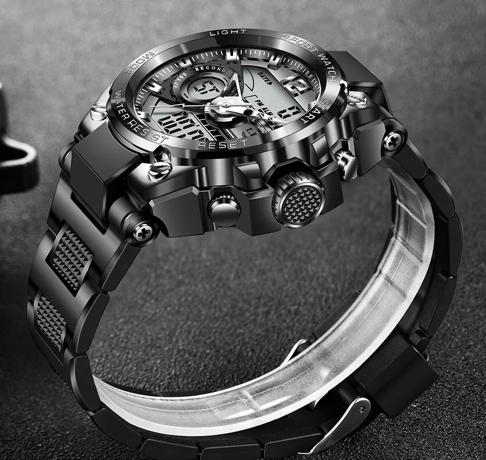Quartz Digital Waterproof Watch