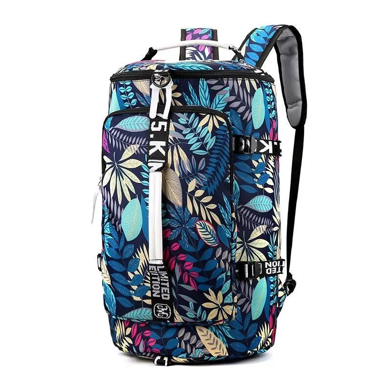 Travel Bucket Backpack Printing  Bag