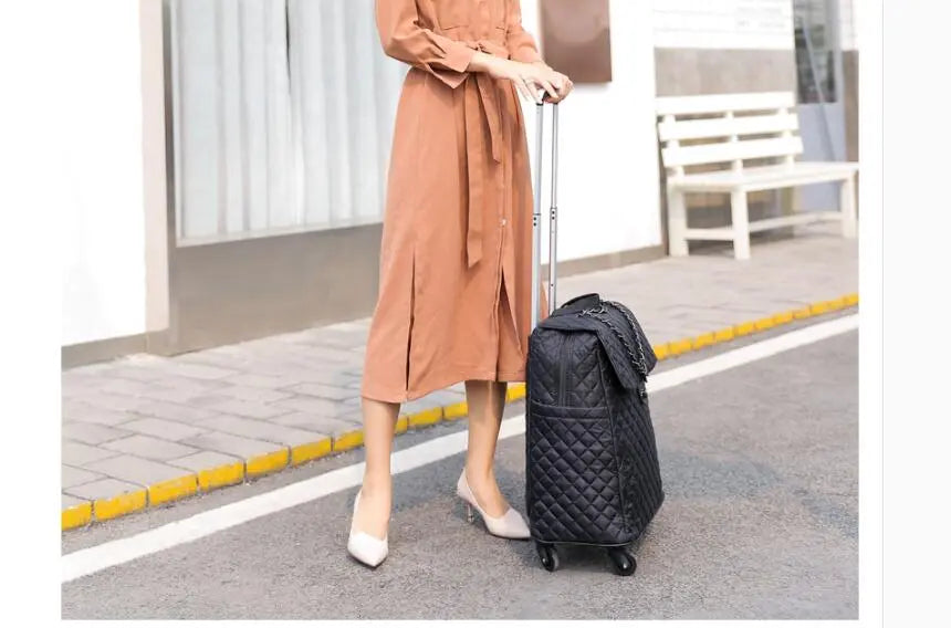 carry on Luggage bag Cabin travel Trolley