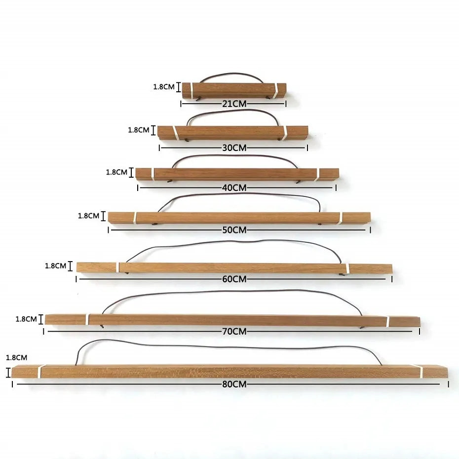 Magnetic Natural  Frame Poster Hanger