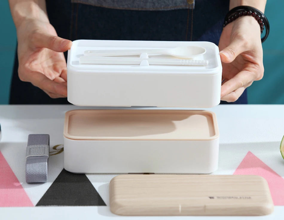 Microwave Double Layer Lunch Box