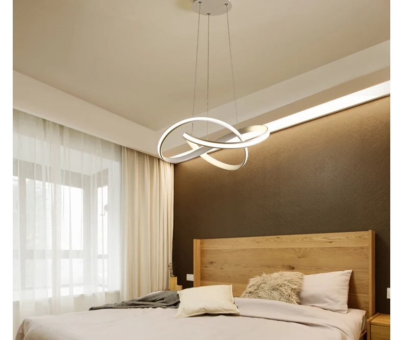 Led Pendant Lights for Stylish Spaces: Remote-Controlled Aluminum