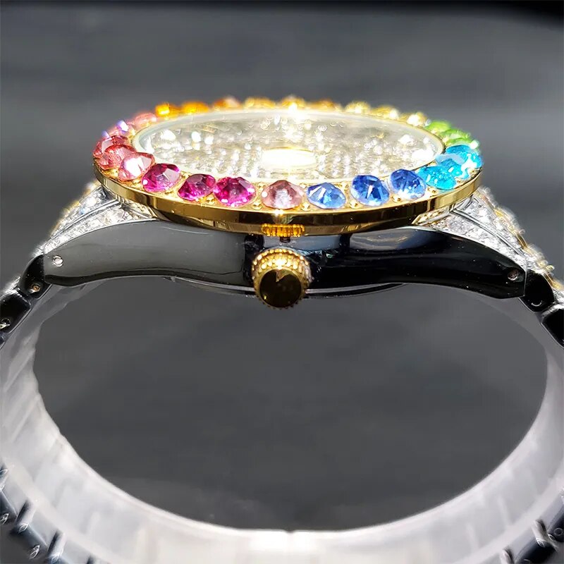 18k Gold Diamond Watch