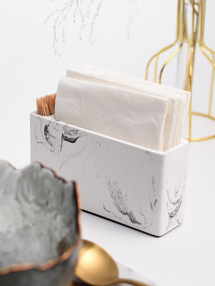 Tableware Supplies Tissue Paper Holder Cement Tissue Box