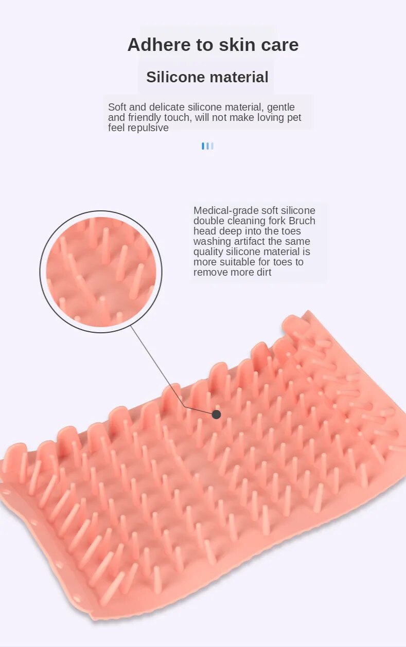 Portable Dog Paw Cleaner Easy Foot Wash for Pets