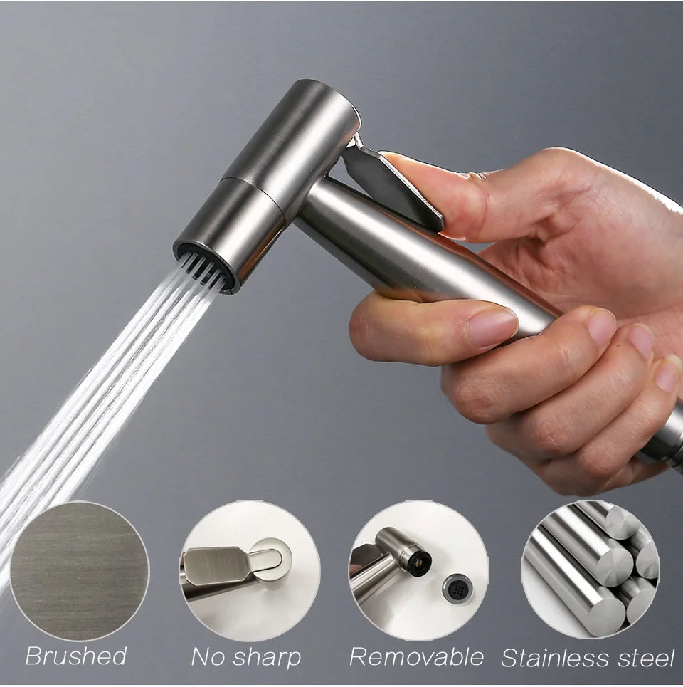 Stainless Steel Hand Bidet shower sprayer