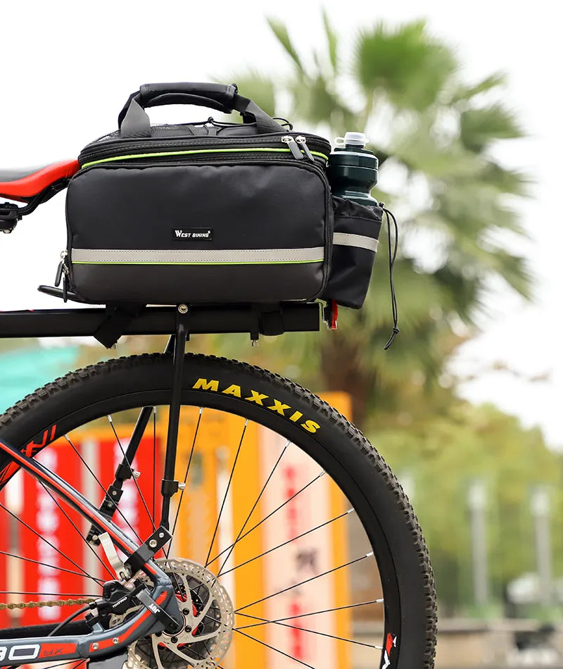 3 In 1 Waterproof Bicycle Trunk Large Capacity Travel Bag