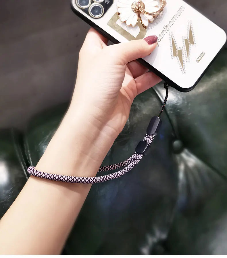 Collar con cordón para teléfono con correa para la muñeca