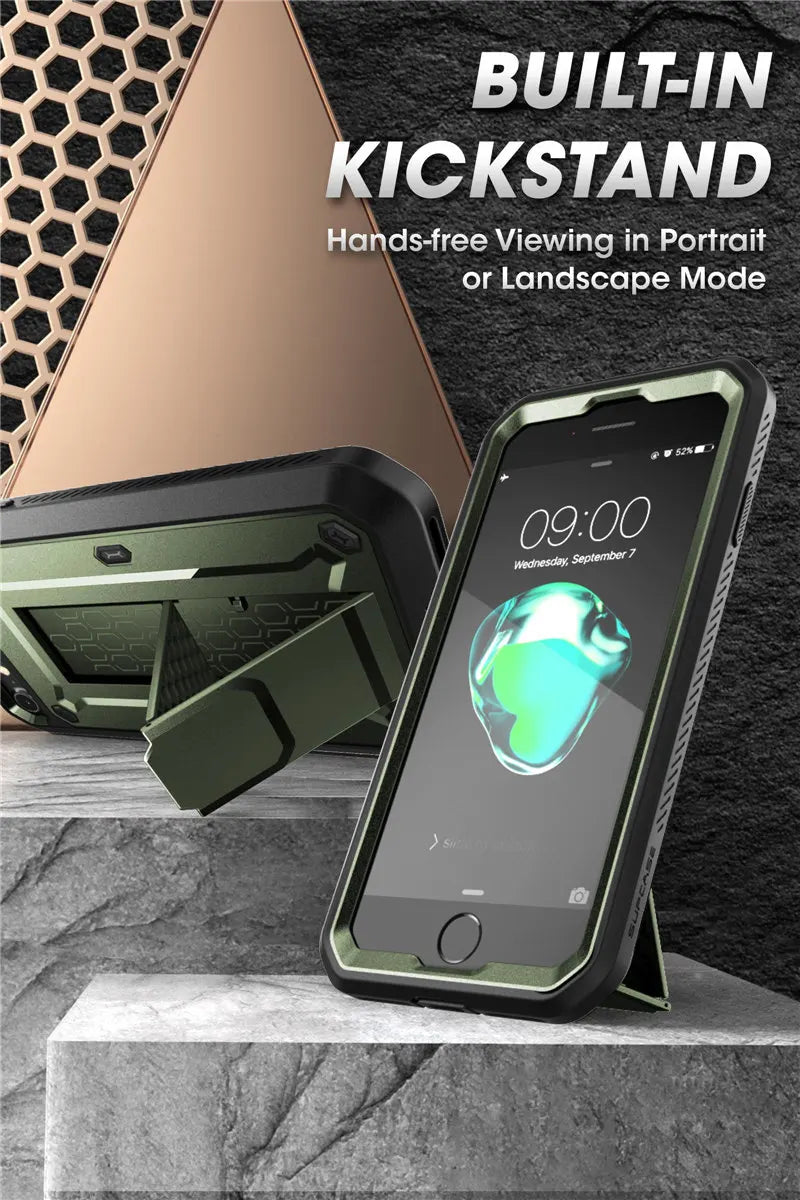 IPhone 7/8 Case Pro Rugged Holster Cover
